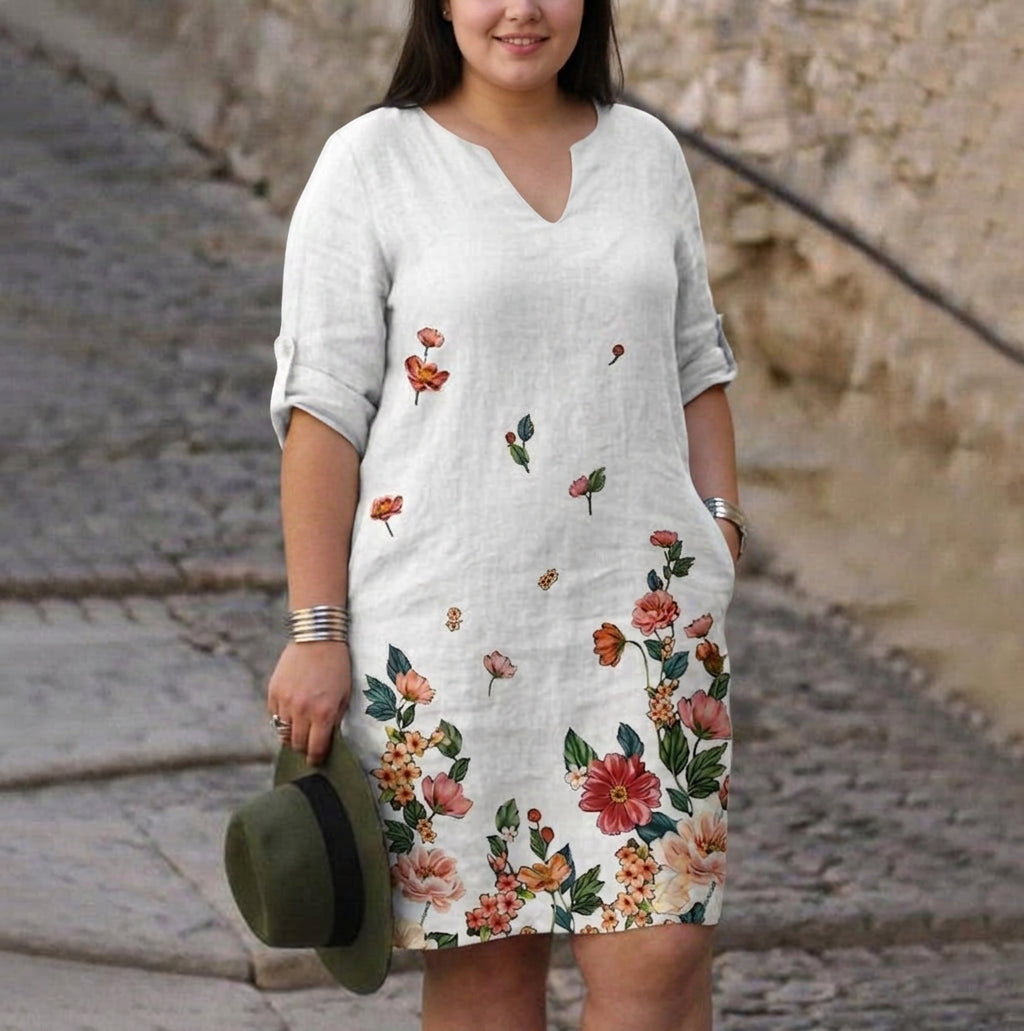 Robe Fleurie Juno : Élégance Quotidienne Sans Effort