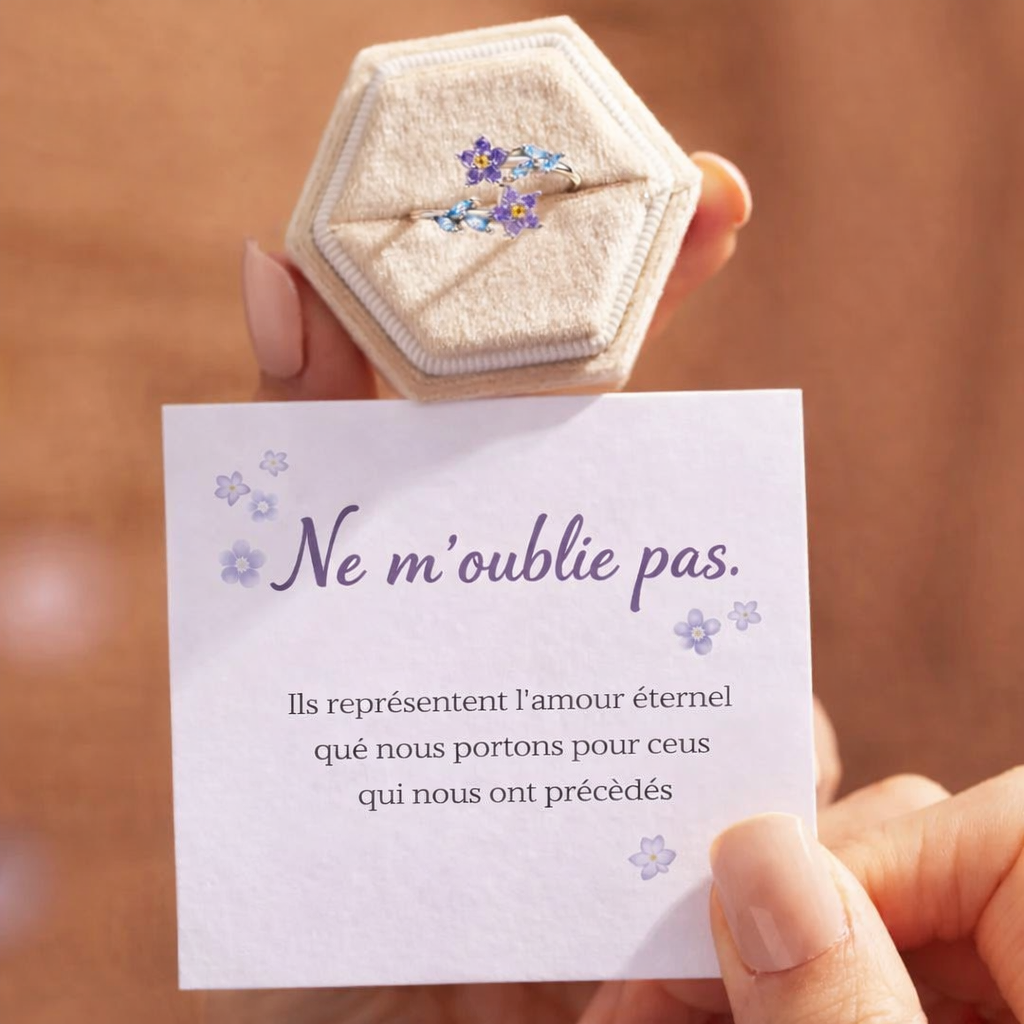 Bague Florale Zircons Bicolores