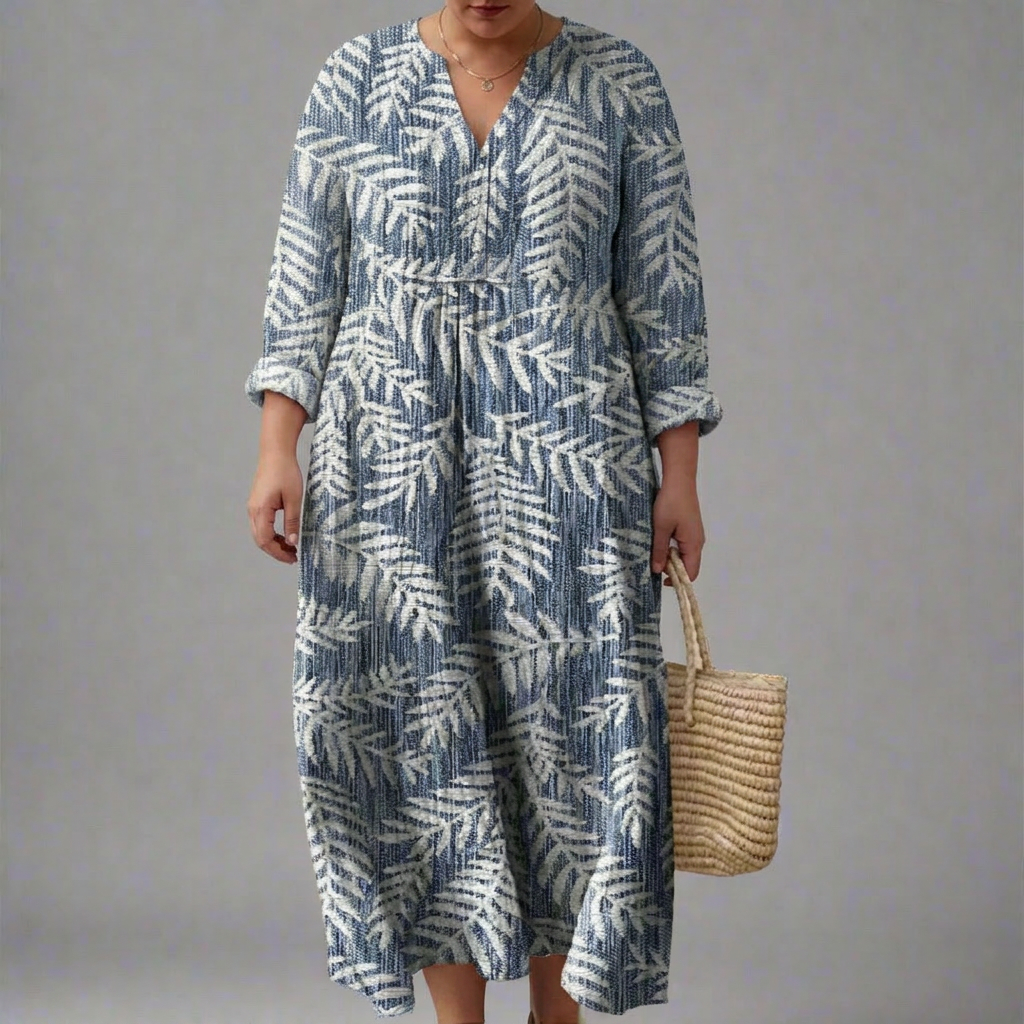 OLEANDRE | ROBE GÉOMÉTRIQUE ÉLÉGANTE