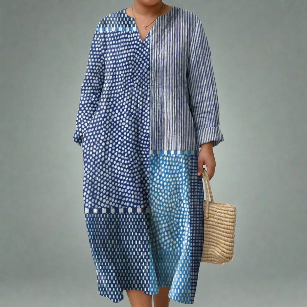 ELSPETH | ROBE GÉOMÉTRIQUE ÉLÉGANTE