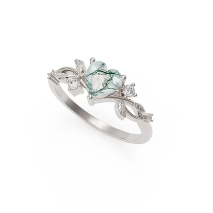 Bague Cœur Luna Délicate