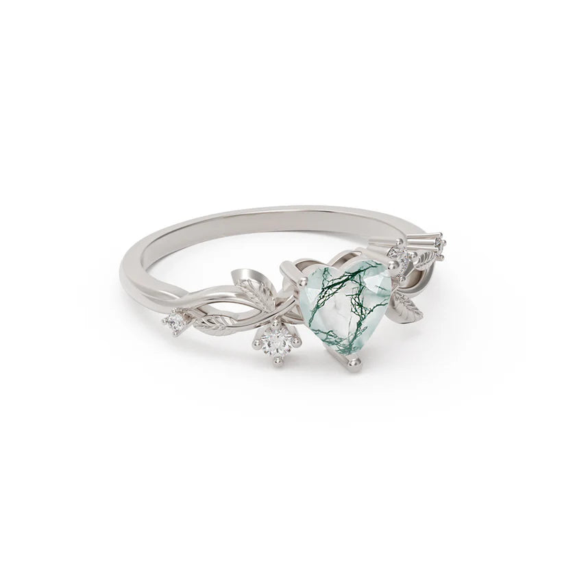 Bague Cœur Luna Délicate
