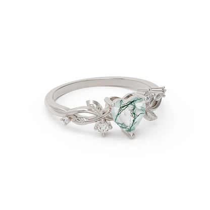 Bague Cœur Luna Délicate