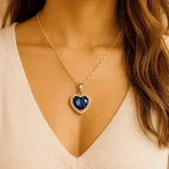 Collier Cœur Élégant