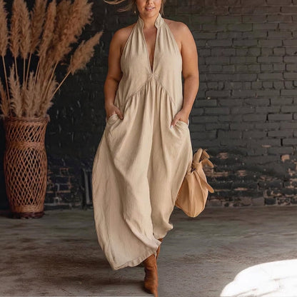 Robe Giselle à Col Mandarin : Confort Élégant Sans Effort