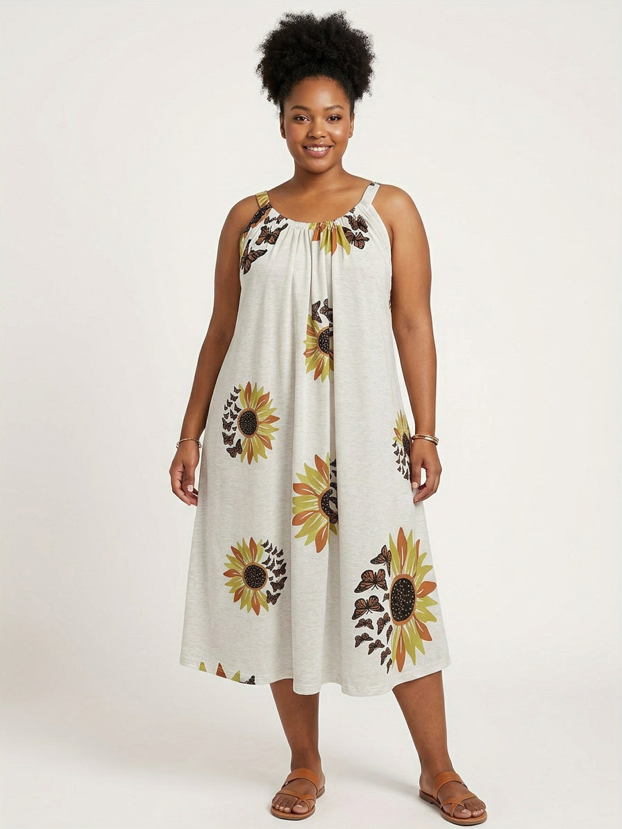 Theodora - Robe Chic Tournesol