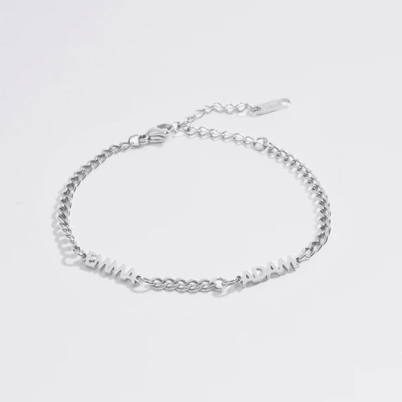 Bracelet Personnalisé Chaîne Curb