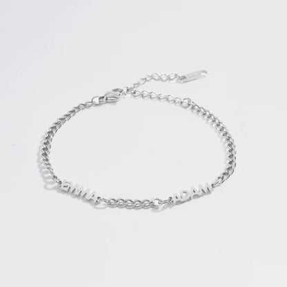 Bracelet Personnalisé Chaîne Curb