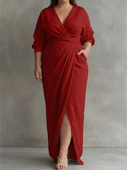 Robe Petra Cintrée à la Taille : Silhouette Féminine Élégante