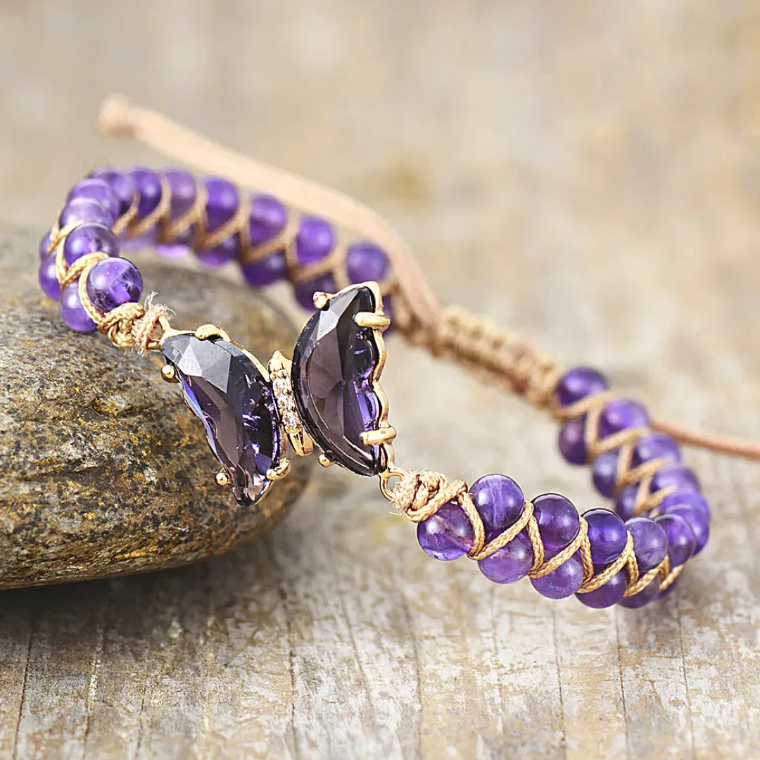Bracelet Papillon Cristal