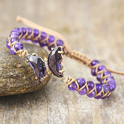 Bracelet Papillon Cristal