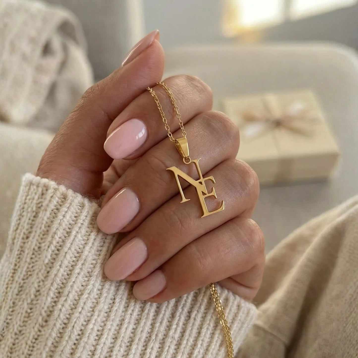 Collier Maelyn Personnalisé à Initiales