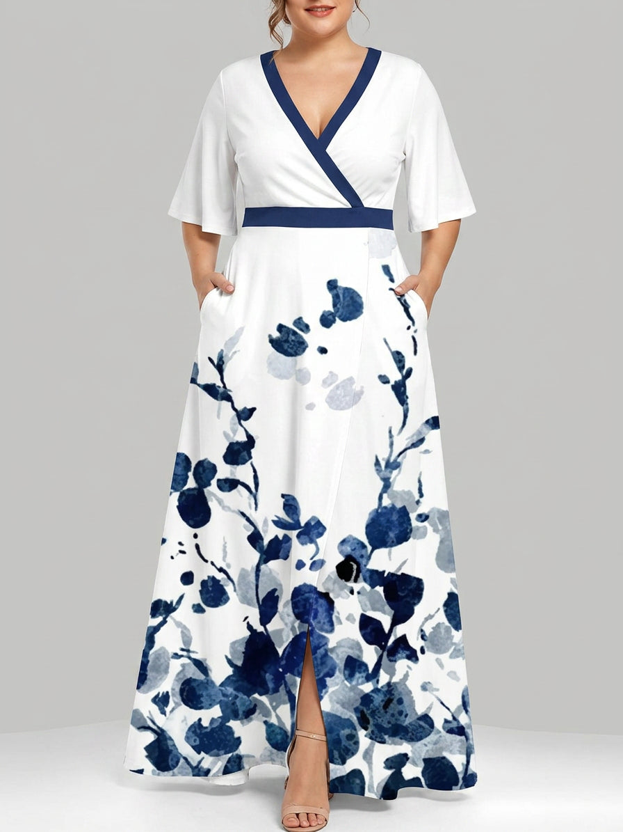 Wynne | Robe Maxi Élégante Glamour de Mi-Saison