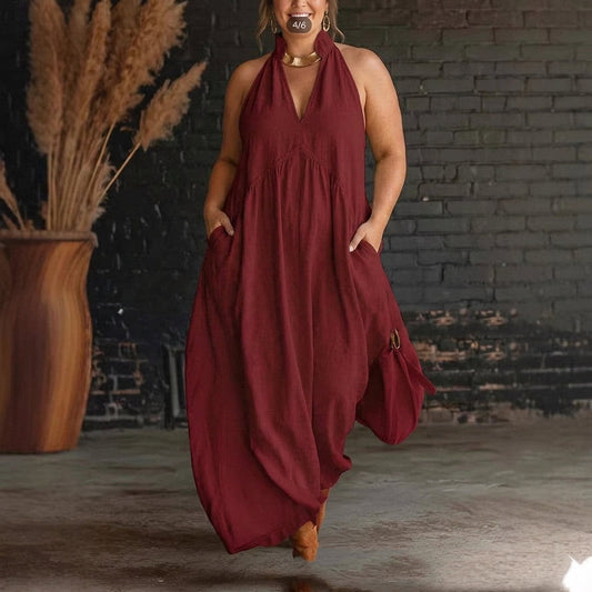 Robe Giselle à Col Mandarin : Confort Élégant Sans Effort