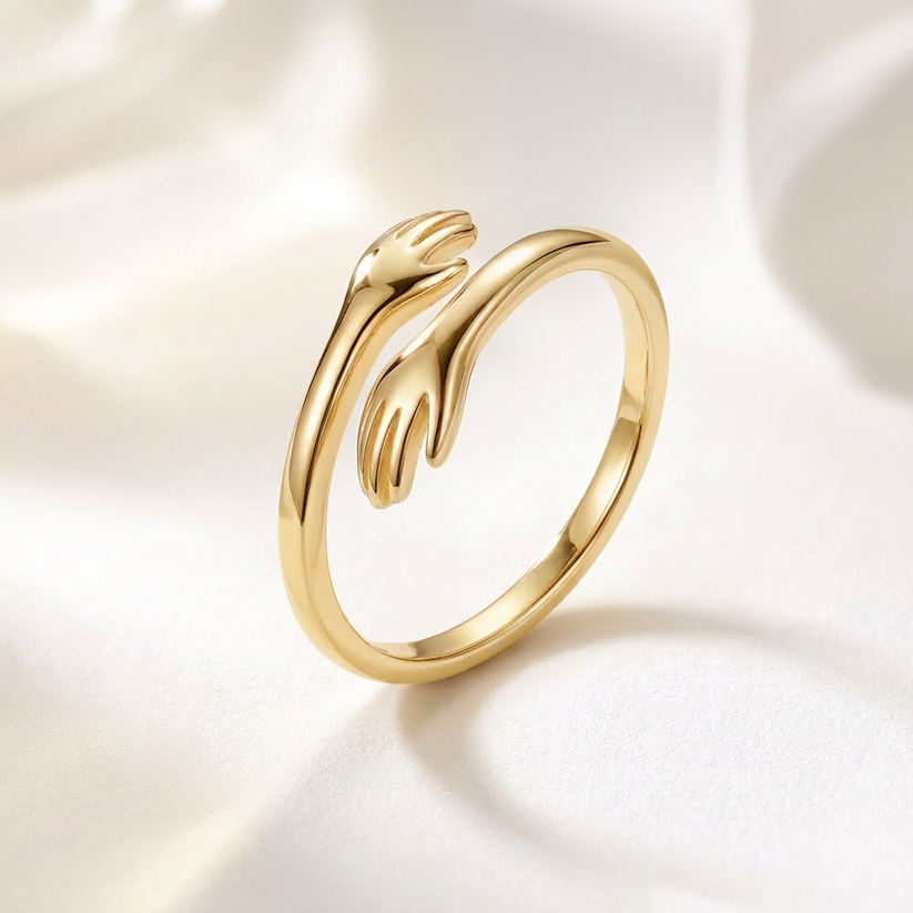 Bague Hug - Symbole d'Amour Éternel