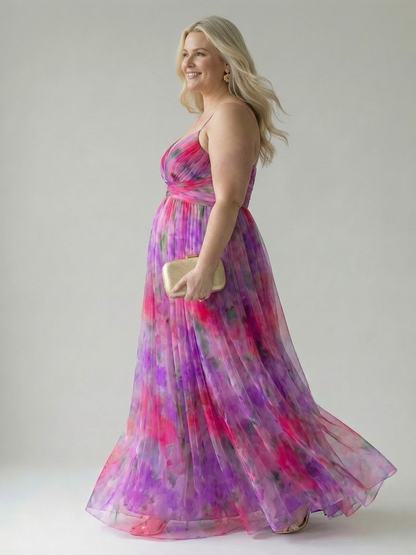 Stella & Grace™ | Robe Maxi Douce en Enveloppement