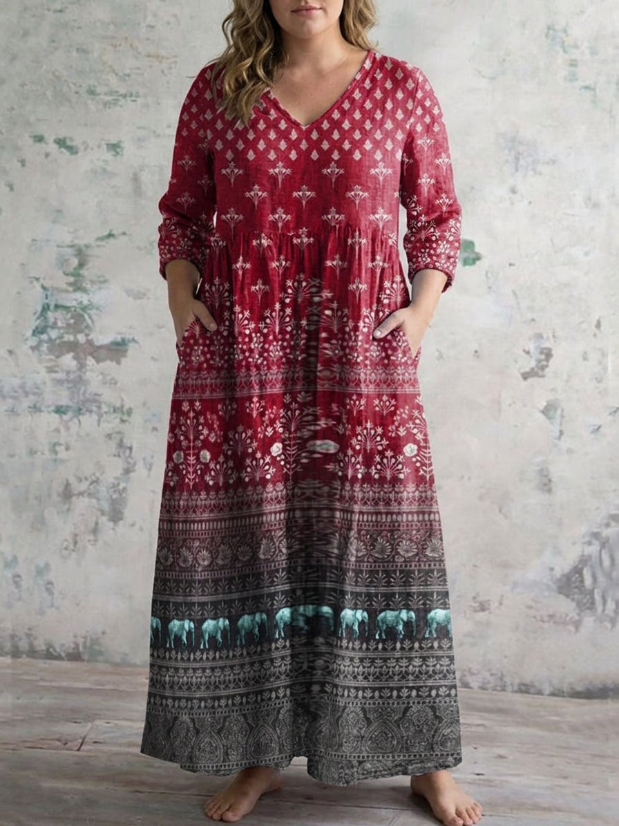 Oleander | Robe Maxi Charme Nomade