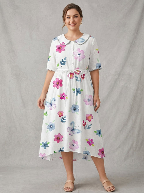 Irina | Robe Charme Fleurie