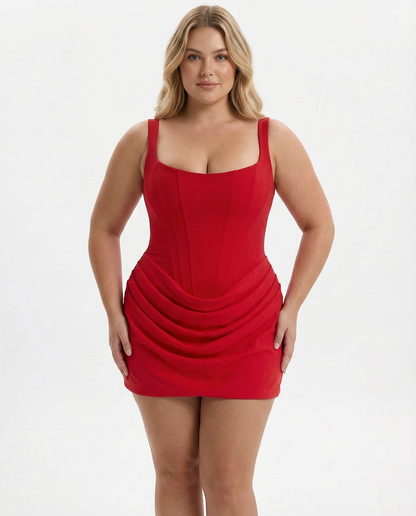 Juno - Robe Mini Drapée