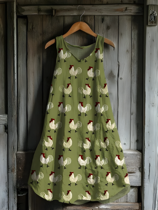 Ondine - Robe Tank Coq Rustique