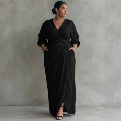 Robe Petra Cintrée à la Taille : Silhouette Féminine Élégante