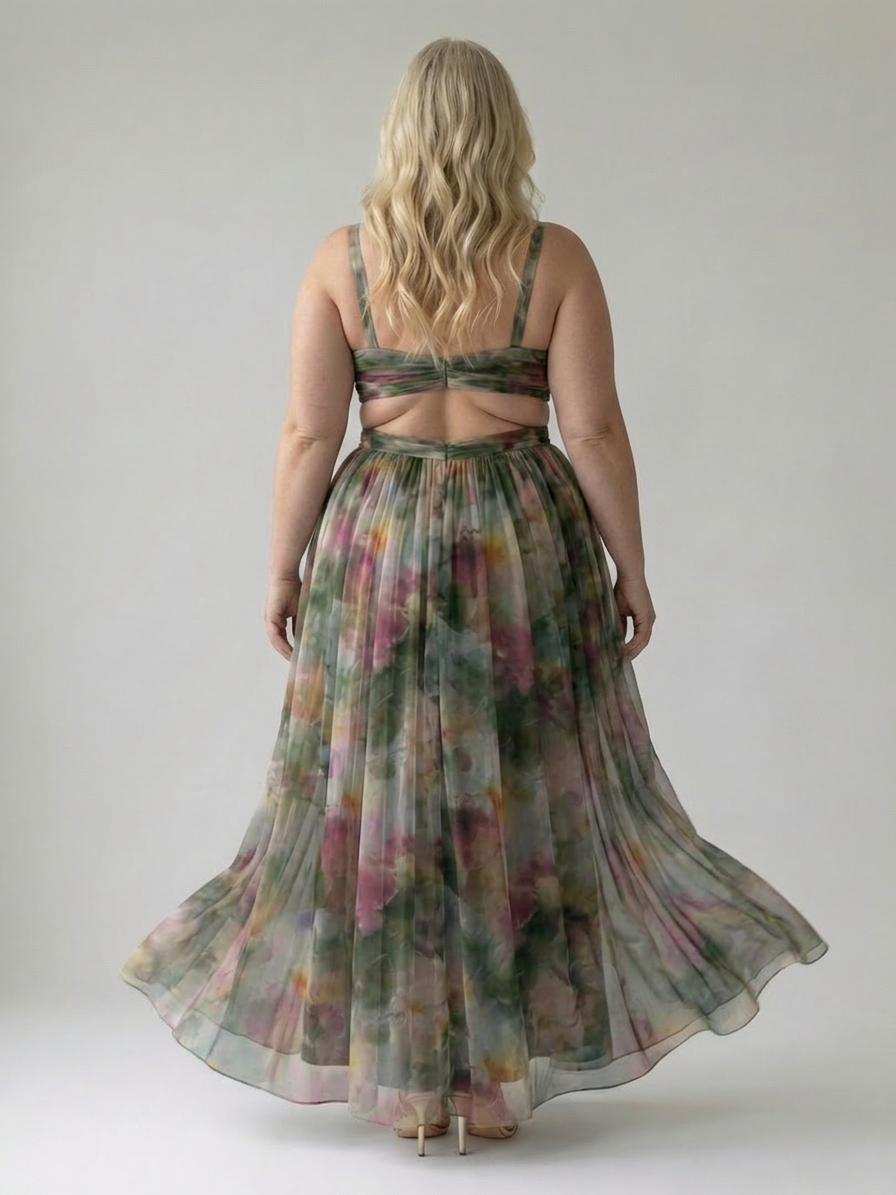 Stella & Grace™ | Robe Maxi Douce en Enveloppement