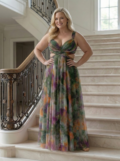 Stella & Grace™ | Robe Maxi Douce en Enveloppement