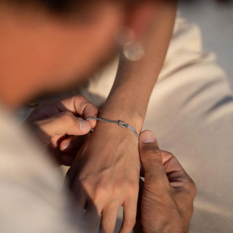 Bracelets Couple Nœud