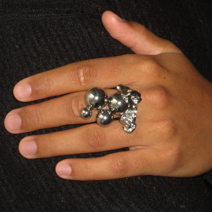 Bague Perles Solaire Chic