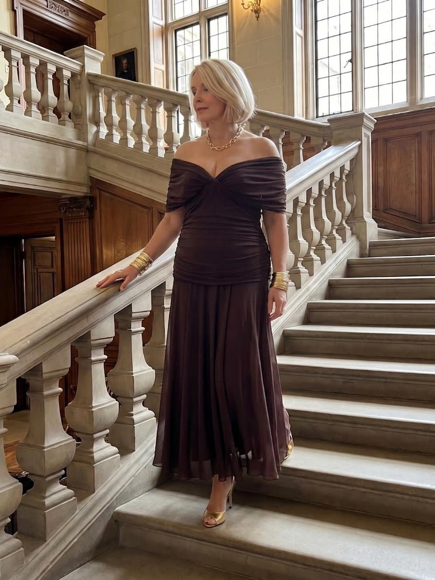 Stella & Grace™ | Robe Midi Flow