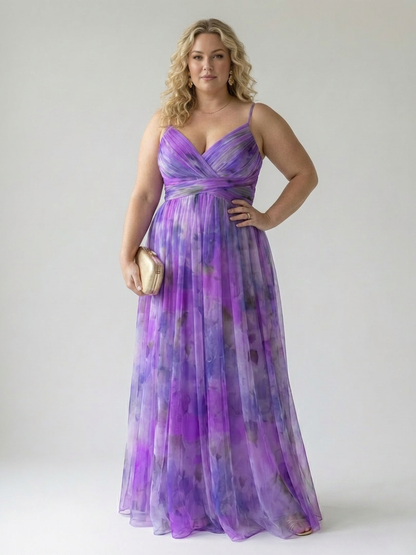 Stella & Grace™ | Robe Maxi Douce en Enveloppement