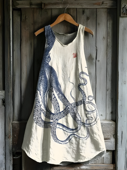 Tamsin - Robe Tank Muse Océan