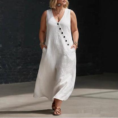Robe Mira Boutonnée : Élégance Intemporelle au Quotidien