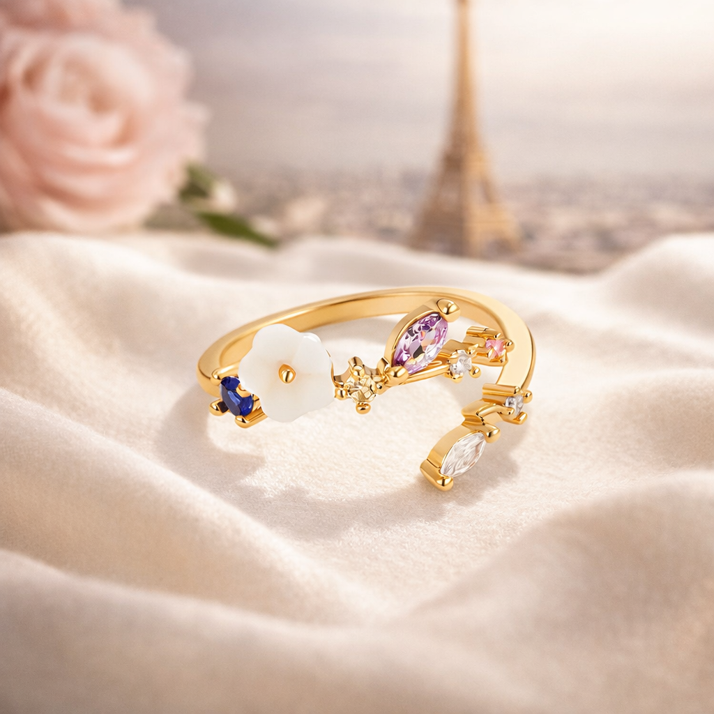 Bague Fleur Épanouie