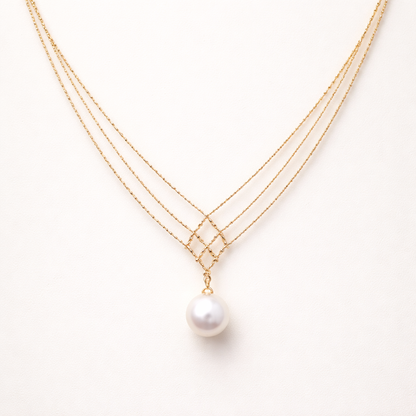 Collier Perle Akoya Délicat