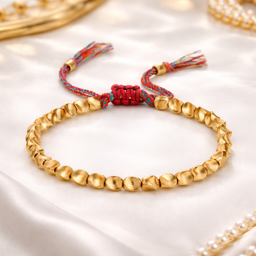 Bracelet Perlé Ajustable Raffiné
