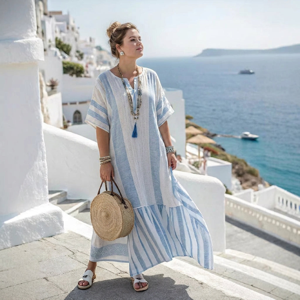 Lior | Robe Maxi Côtière Décontractée