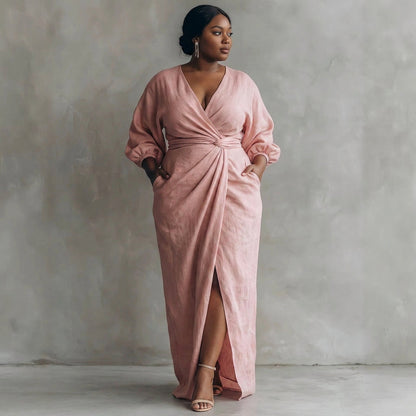 Robe Petra Cintrée à la Taille : Silhouette Féminine Élégante