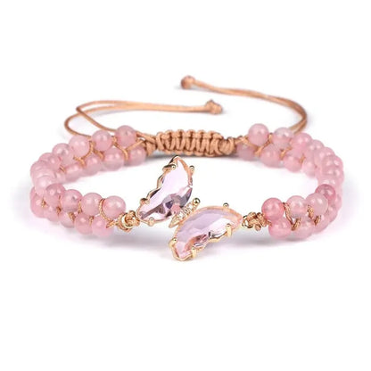 Bracelet Papillon Cristal