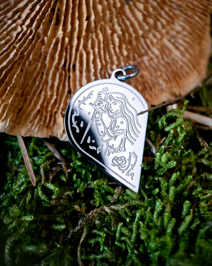 Collier Couple Pendentif Uni