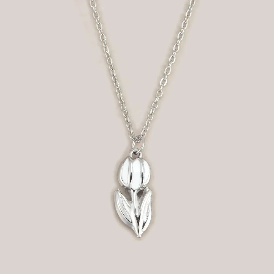Collier Tulipes Délicates