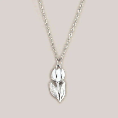 Collier Tulipes Délicates