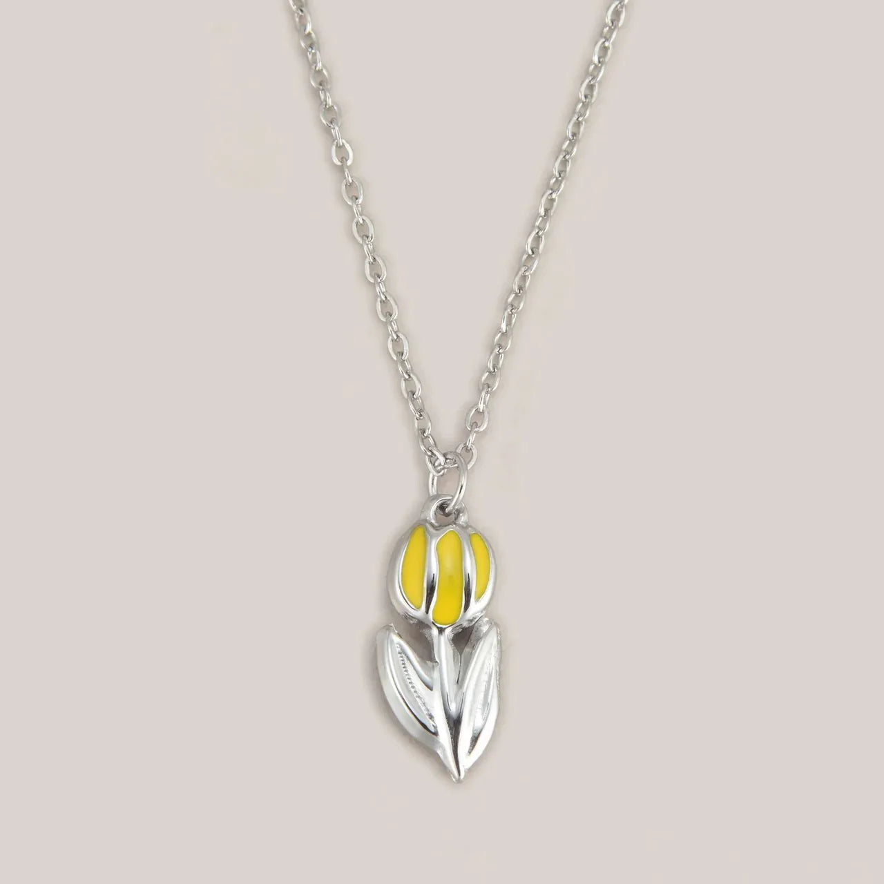 Collier Tulipes Délicates