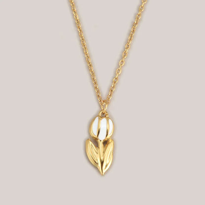 Collier Tulipes Délicates