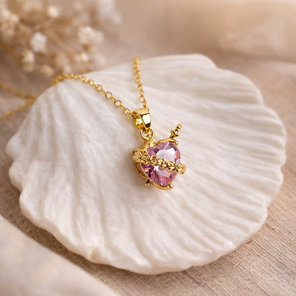 Collier Coeur Immaculé de Marie