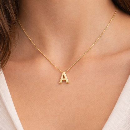Collier Initiale Dorée Élégance Personnalisée