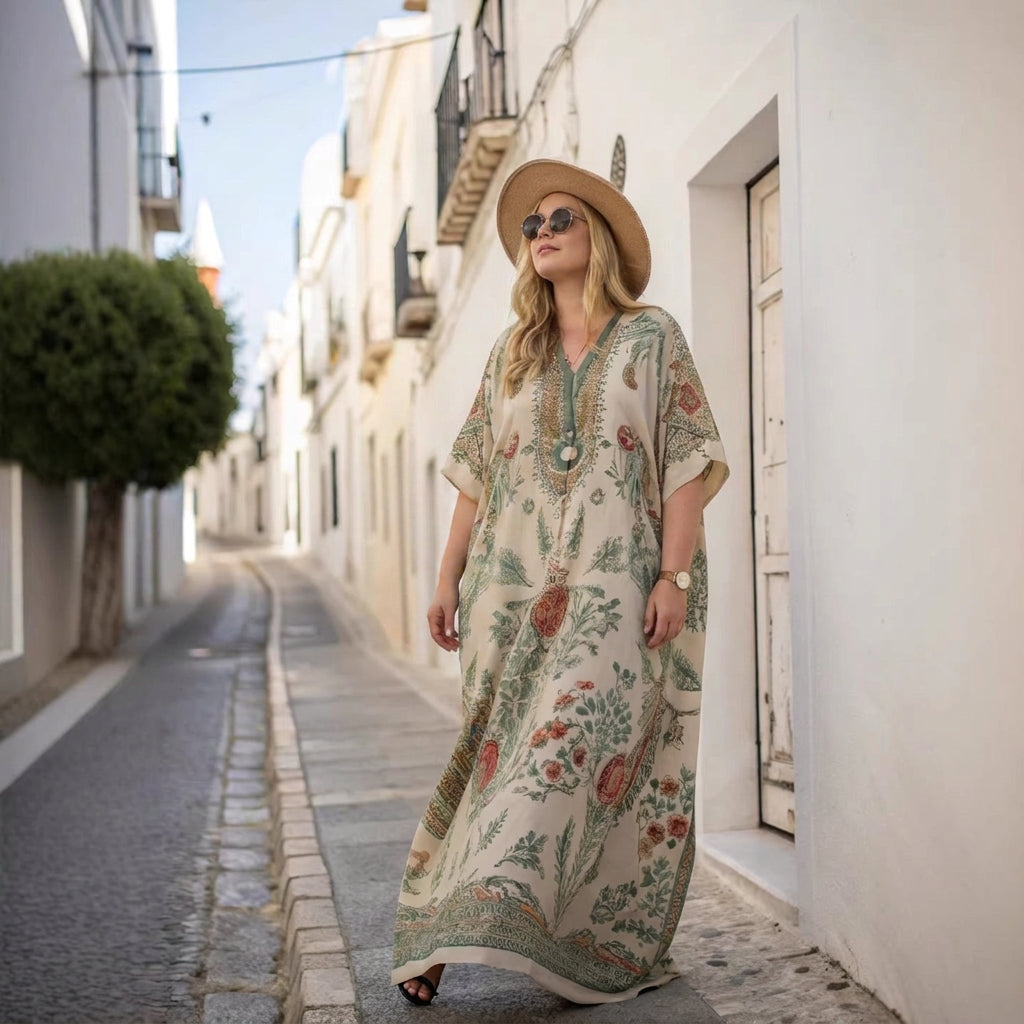 Katya | Robe Maxi Boho Sans Effort