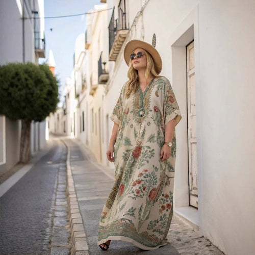Katya | Robe Maxi Boho Sans Effort