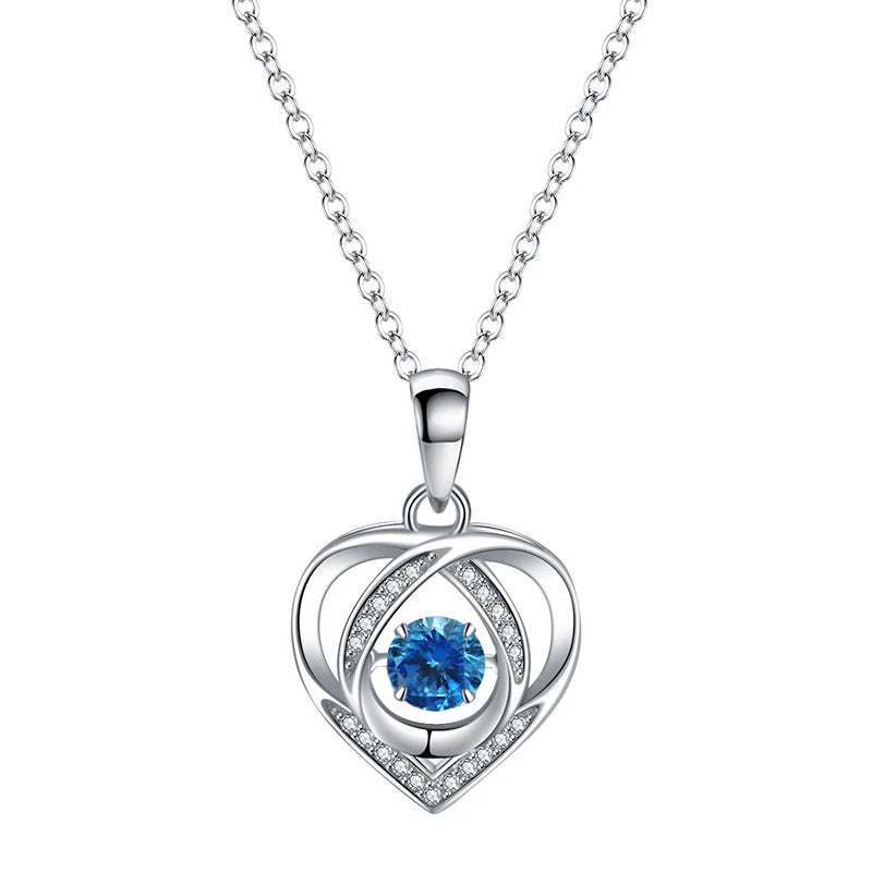 Pendentif Coeur Moissanite