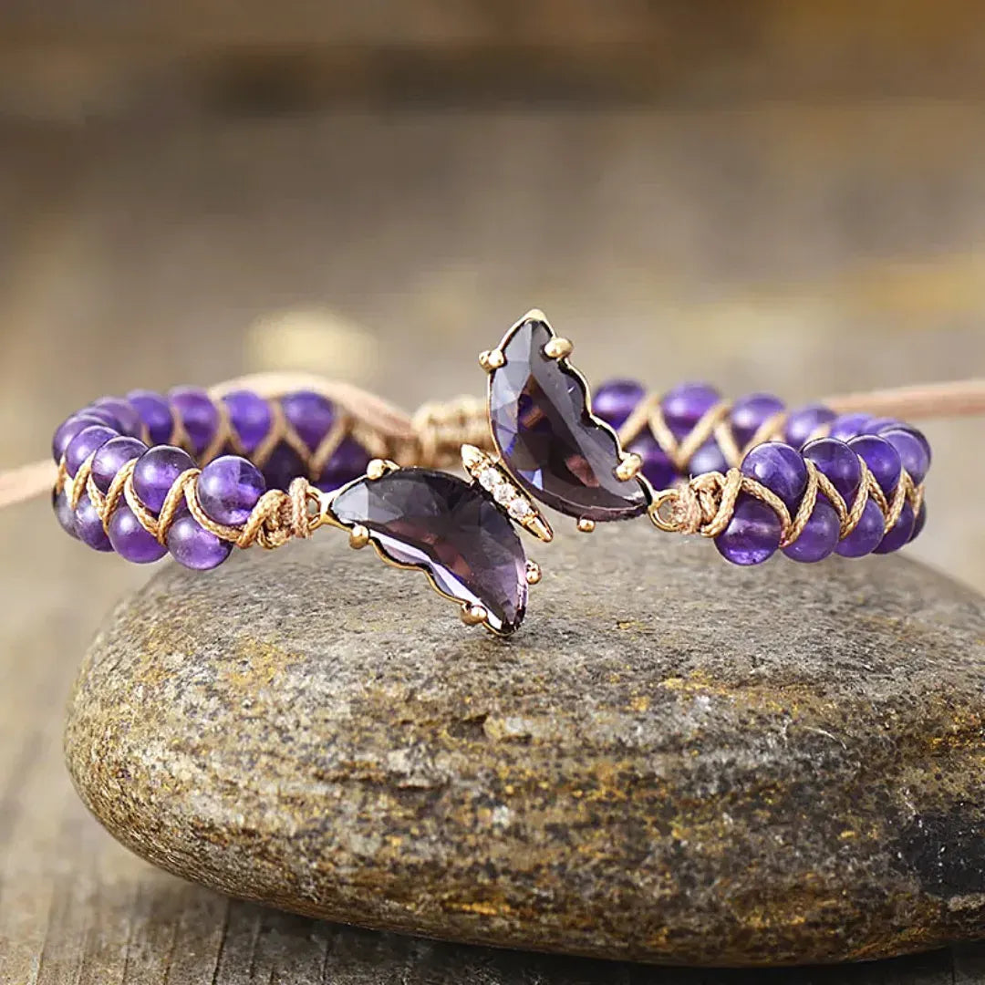 Bracelet Papillon Cristal